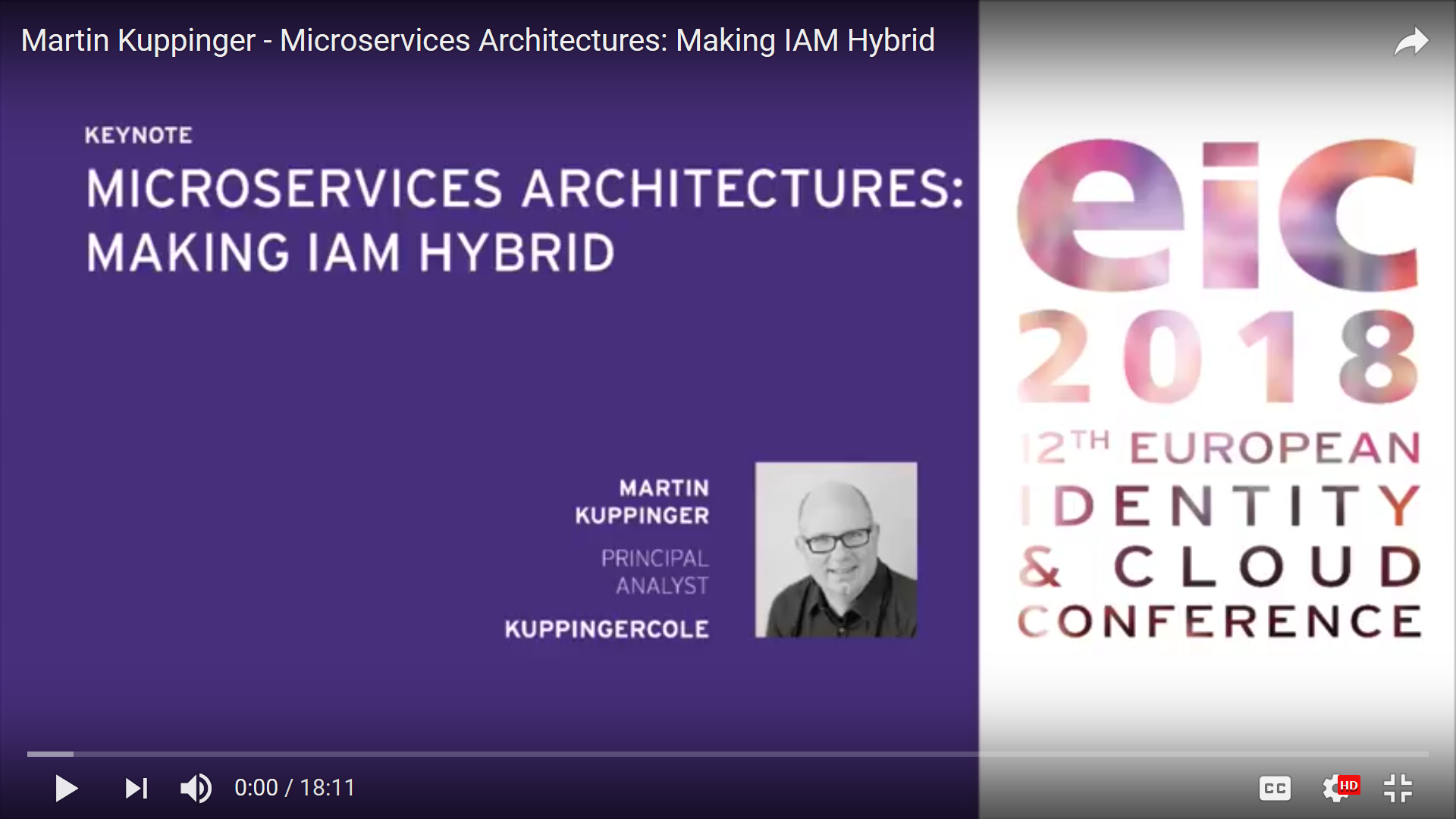 IAM Microservices are a clear need for the business, says KuppingerCole